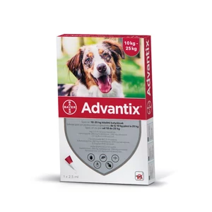 Advantix spot on  10-25 kg 4x2,5ml