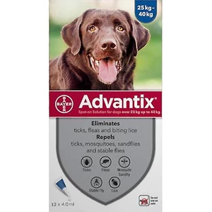 Advantix spot on  25-40kg 4x4ml
