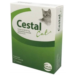 Cestal cat féreghajtó rágótabletta  2x