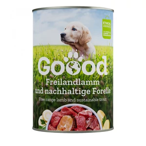 GOOOD Junior Bárány-Pisztráng konzerv 400g