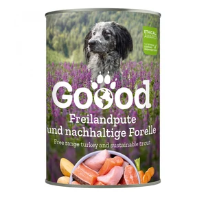 GOOOD Senior Pulyka-Pisztráng konzerv 400g