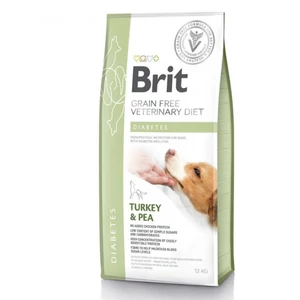 Brit GF Veterinary Diets Dog Diabetes pulyka&borsó 12kg
