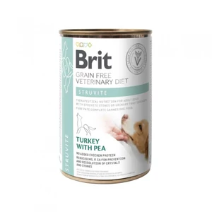 Brit GF Veterinary Diets Struvite pulyka&borsó 400g