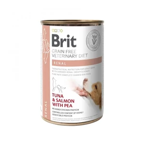 Brit GF Veterinary Diets Renal tonhal&lazac&borsó 400g