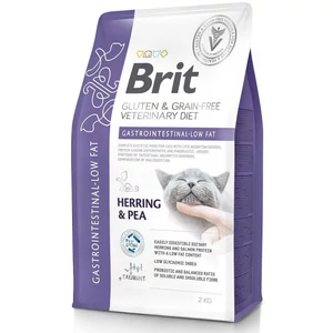 Brit GF Veterinary Diets Cat Gastrointestinal-Low fat hering&borsó 2kg