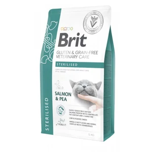 Brit GF Veterinary Care Cat Sterilised lazac&borsó 2kg