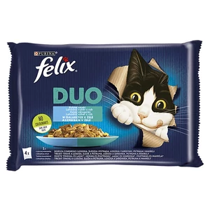 Felix DUO halas válogatás aszpikban 4x85g