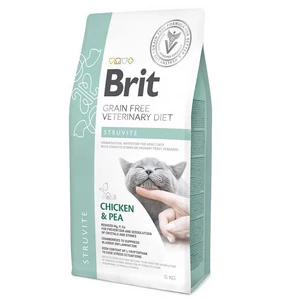 Brit GF Veterinary Diets Cat Struvite csirke&borsó 5kg