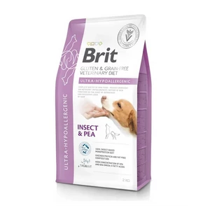 Brit GF Veterinary Diets Dog Ultra-hypoallergenic rovarfehérje&borsó 2kg