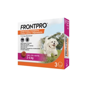 Frontpro 11 mg rágótabletta 2-4 kg 3X