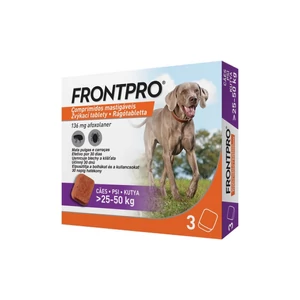 Frontpro 136 mg rágótabletta 25-50 kg 3X
