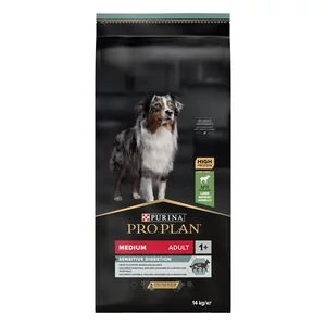 PRO PLAN Medium Adult OPTIDIGEST bárányban gazdag száraz kutyaeledel 14kg