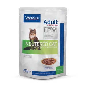 Virbac HPM Adult with Salmon Neutered Cat 85g