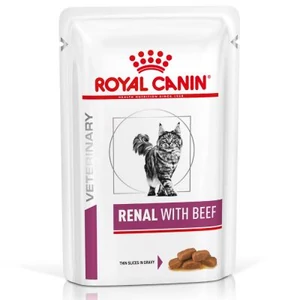 Royal Canin macskatáp nedves Renal Beef 85g