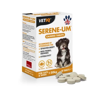 M&C Vetiq Serene-Um tabletta 1-20kg 30x