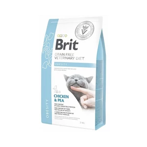Brit GF Veterinary Diets Cat Obesity csirke&borsó 2kg