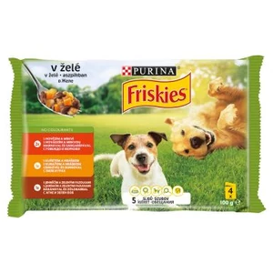 Friskies kutya vegyes válogatás aszpikban 4X85g