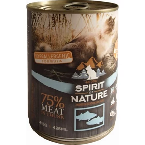 Spirit of Nature Cat konzerv Tonhallal és lazaccal 415g