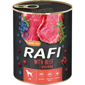 Rafi Adult Pate Kutyakonzerv Marha-kék és vörösáfonyával 800g