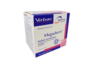 Virbac MegaDerm bőr szőrkondícionáló 10kg alatt 28x4ml