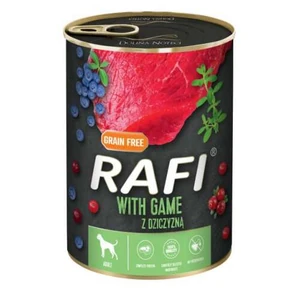 Rafi Adult Pate Kutyakonzerv Vad-kék és vörösáfonyával 800g