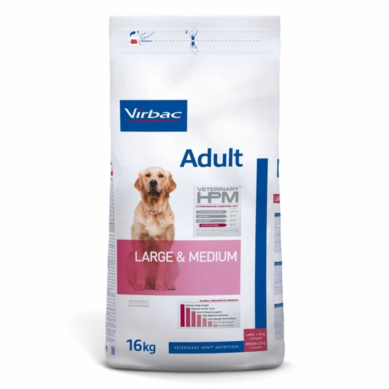 Virbac HPM Preventive Dog Adult Medium&Large 16 kg