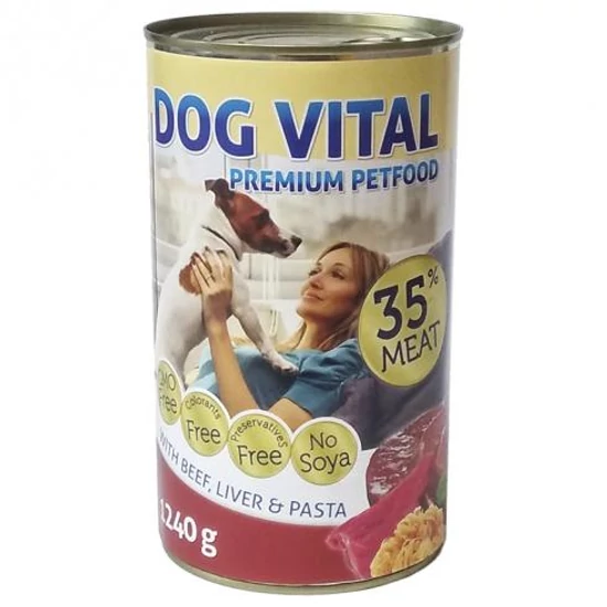 Dog Vital Marha és Máj tésztával 1240gr