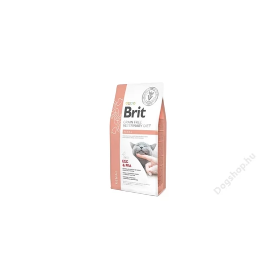 Brit GF Veterinary Diets Cat Renal tojás&borsó 2kg