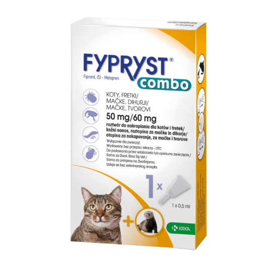 Fypryst Combo spot-on macska és vadászgörény 1X