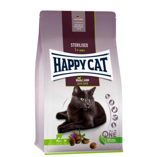 Happy Cat Sterilised Bárányhússal 10kg