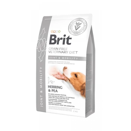 Brit GF Veterinary Diets Dog Mobility hering&borsó 2kg
