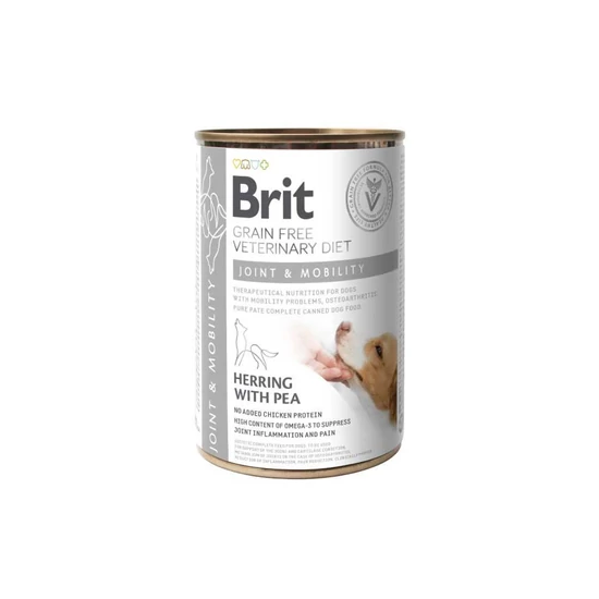  Brit GF Veterinary Diets Joint & Mobility hering&borsó 400g