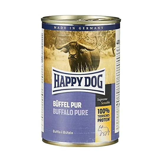 Happy Dog Büffel Pur Buffalo Pure 400g