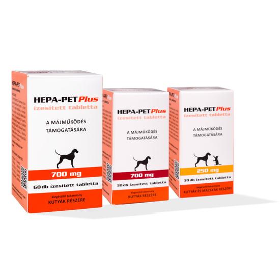 Hepa-pet plus 700 mg ízesített tabl 60x