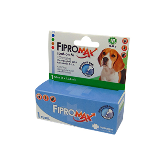Fipromax spot on kutya M (10-20kg) 1x 