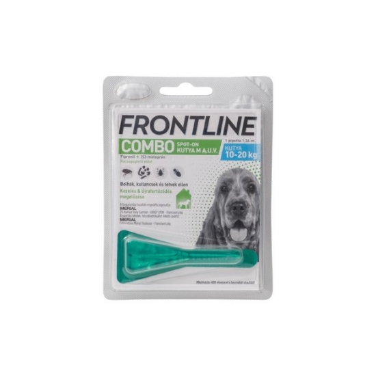 Frontline combo bolhaírtó spot-on kutya 10-20kg