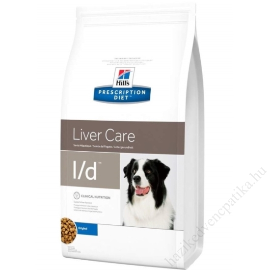 Hill's Kutya száraztáp l/d liver care 4kg