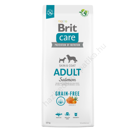 Brit Care Grain Free Adult Salmon 12kg