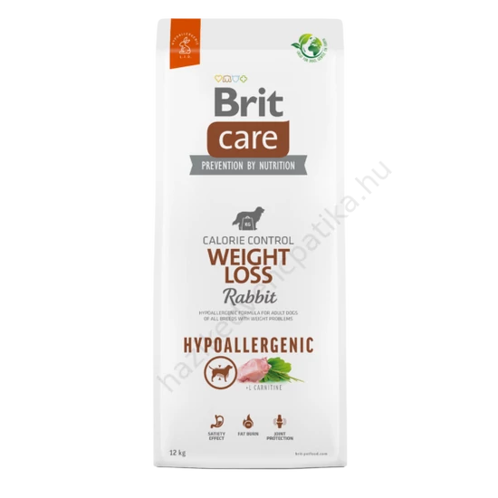 Brit Care Hypoallergenic Weight Loss Adult Rabbit 12kg