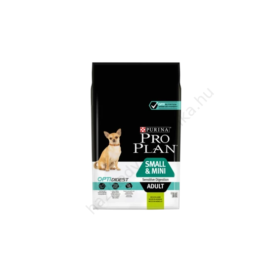 PRO PLAN Small & Mini Adult OPTIDIGEST bárányban gazdag száraz kutyaeledel 7kg 