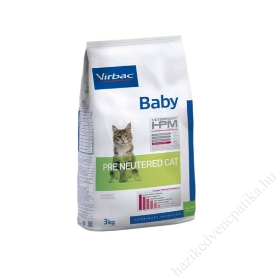 Virbac HPM Cat Preventive Baby Pre-Neutered 3kg