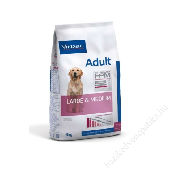 Virbac HPM Preventive Dog Adult Medium&Large 12kg 