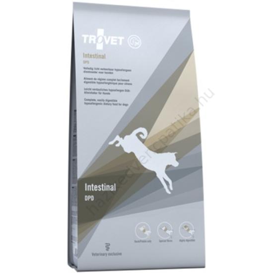 Trovet kutyatáp száraz Hypoallergenic Inetstinal DPD kacsahússal 10 kg