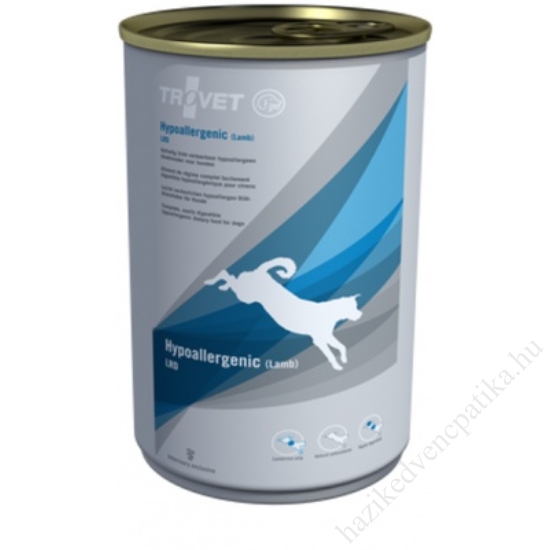 Trovet kutyatáp nedves hypoallergenic LRD bárányos konzerv 400 g
