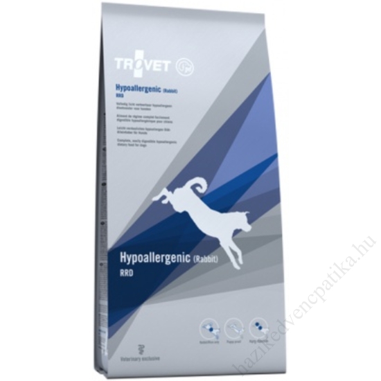 Trovet kutyatáp száraz hypoallergenic RRD nyúlhússal 12,5 kg