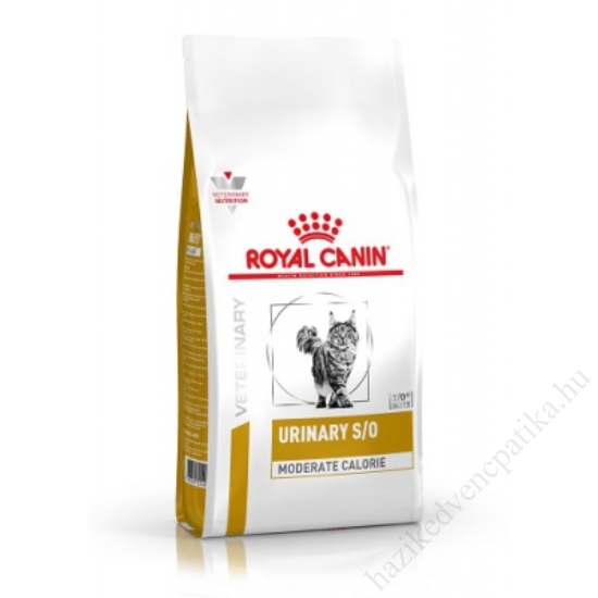  Royal Canin macskatáp száraz Urinary S/O Moderate Calorie 400g