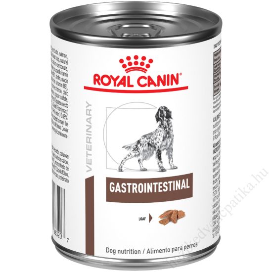 Royal Canin kutyatáp nedves Gastrointestinal konzerv 400g