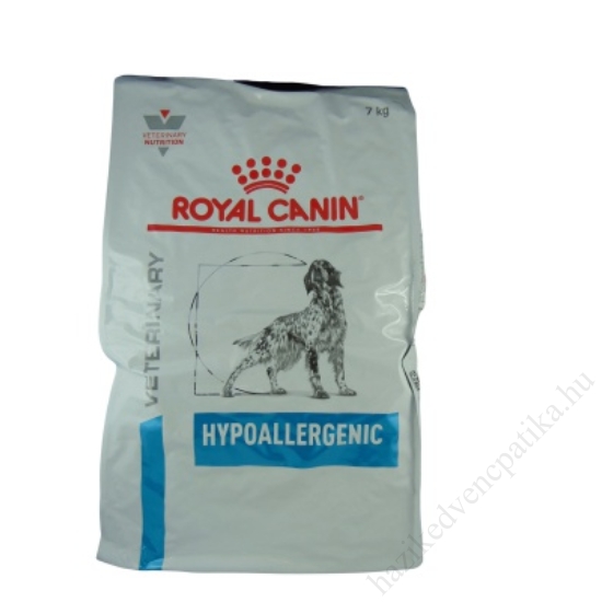 Royal Canin kutyatáp száraz Hypoallergenic 7 kg