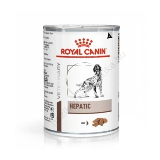 Royal Canin kutyatáp nedves VD Canine Hepatic konzerv 420 g