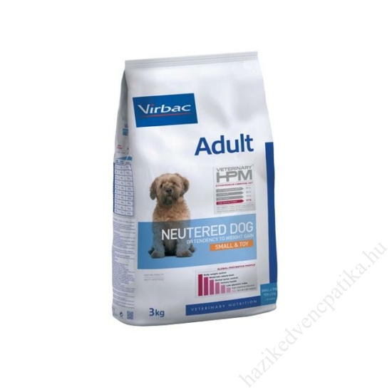 Virbac HPM Preventive Dog Adult Neutered Small&Toy 3kg
